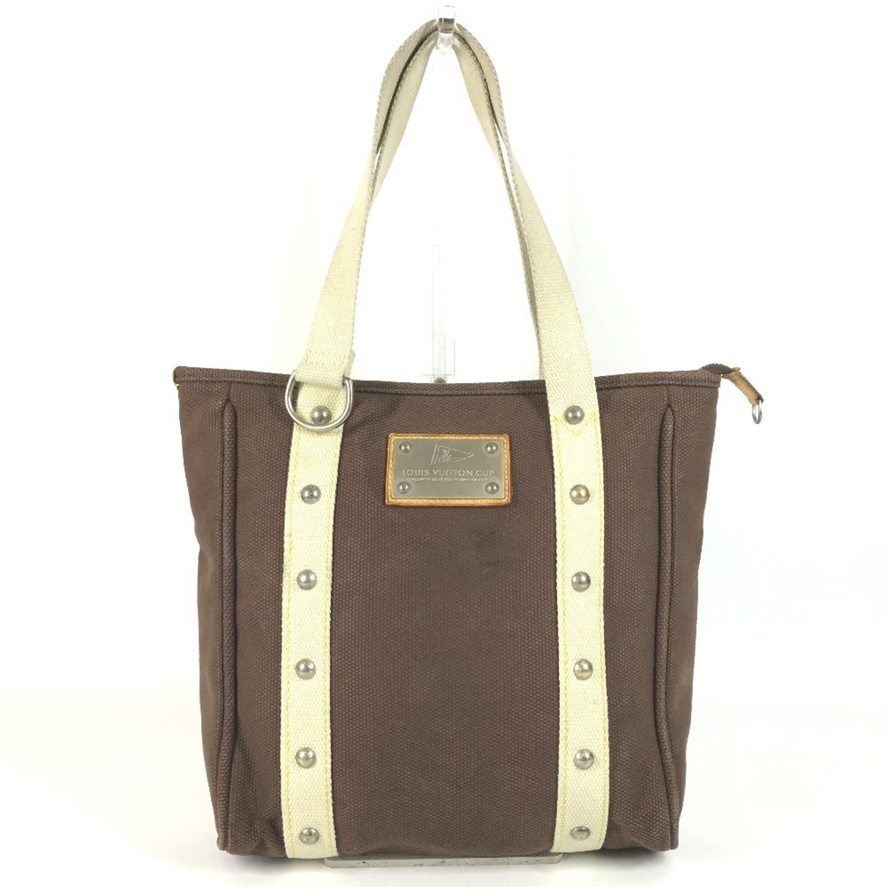 LOUIS VUITTON M80663 Antigua Cabas MM Handbag Shoulder Bag Tote Canvas Men's ...